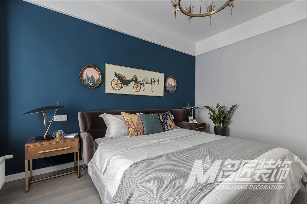 裝修案例輕奢風格室內裝修效果圖-臥室 裝修案例輕奢風格室內裝修效果圖-臥室