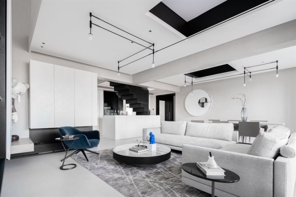 佛山市碧桂園·嶺南盛世現代風格復式裝修案例