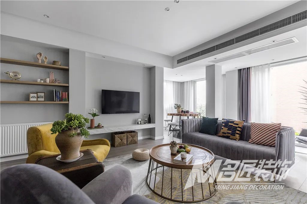 裝修案例輕奢風格室內裝修效果圖-客廳 裝修案例輕奢風格室內裝修效果圖-客廳