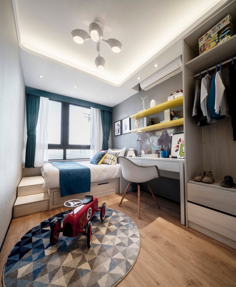 現代簡約風格室內設計家裝案例-兒童房 現代簡約風格室內設計家裝案例-兒童房