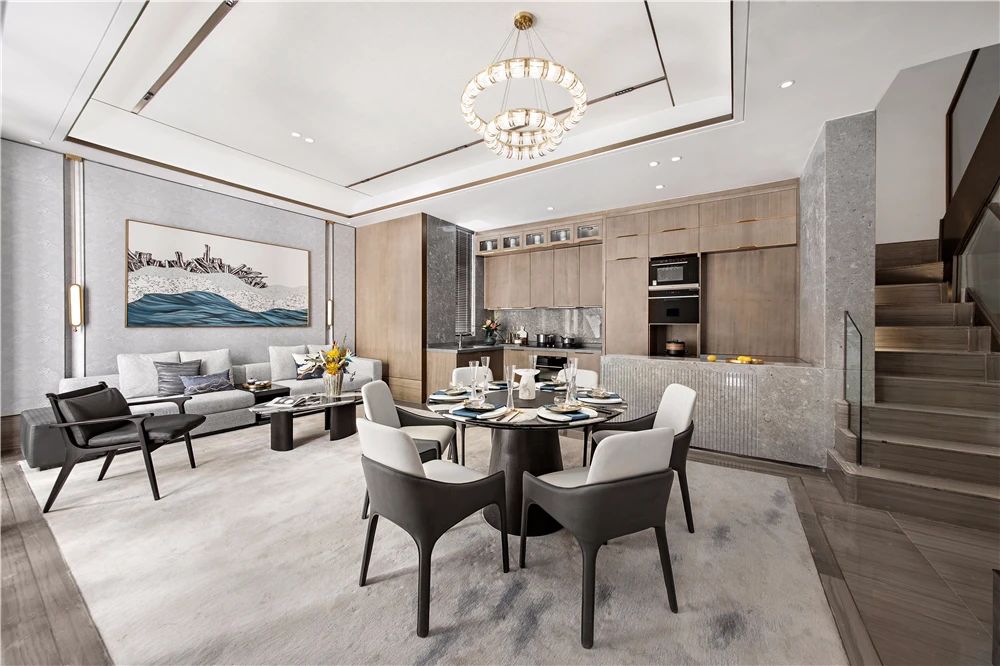 新中式風格室內(nèi)設計家裝案例-客餐廳 新中式風格室內(nèi)設計家裝案例-客餐廳