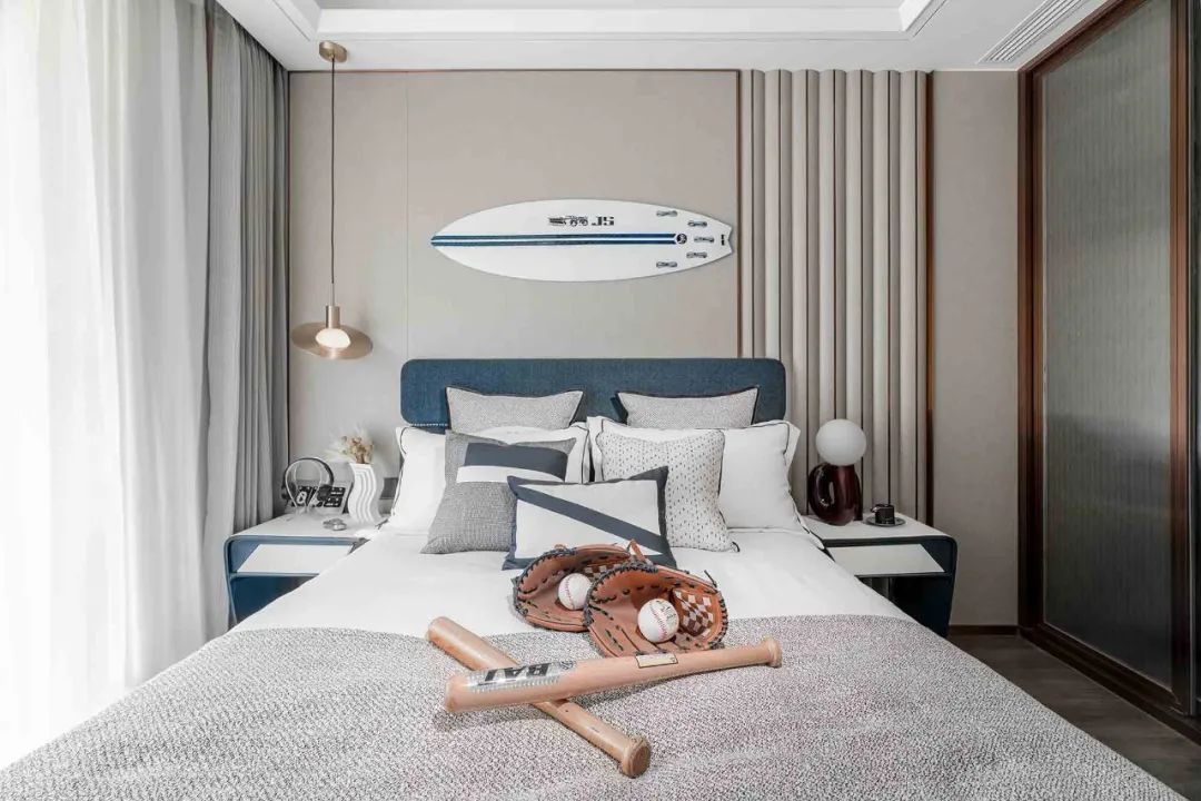 現代簡約風格室內設計家裝案例-次臥 現代簡約風格室內設計家裝案例-次臥