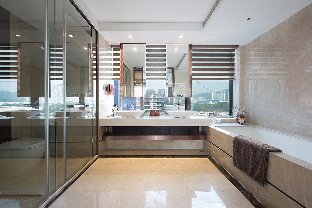 佛山裝修公司輕奢風格室內裝修效果圖-衛生間 佛山裝修公司輕奢風格室內裝修效果圖-衛生間