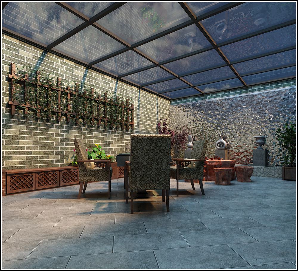 大同鉑藍郡別墅410平米地中海風格裝修案例-陽光房 大同鉑藍郡別墅410平米地中海風格裝修案例-陽光房