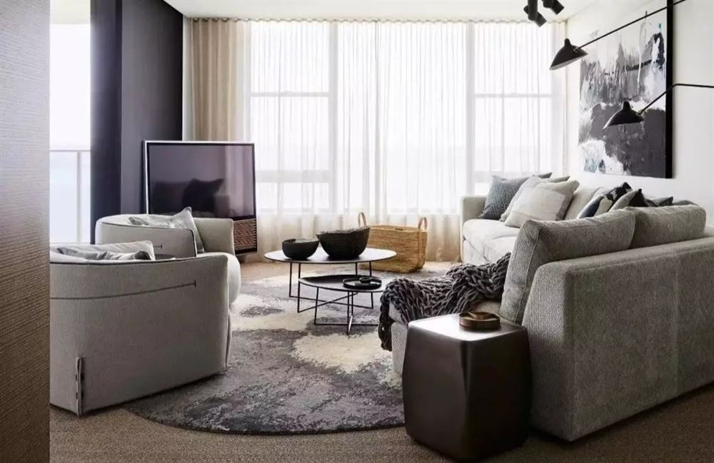 佛山市越秀星匯瀚府北歐風格三居室裝修案例