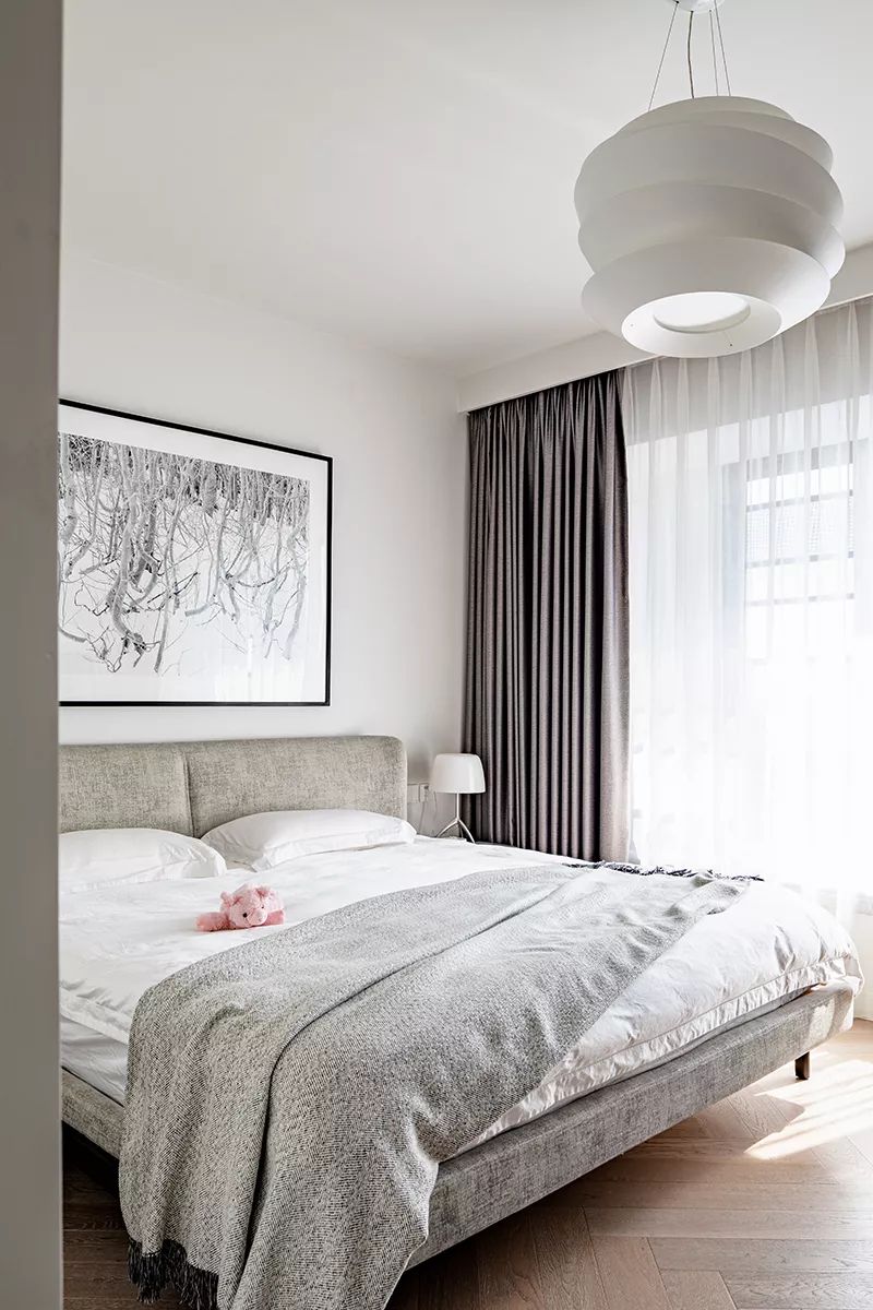 現代簡約風格家裝設計室內裝修效果圖-主臥 現代簡約風格家裝設計室內裝修效果圖-主臥