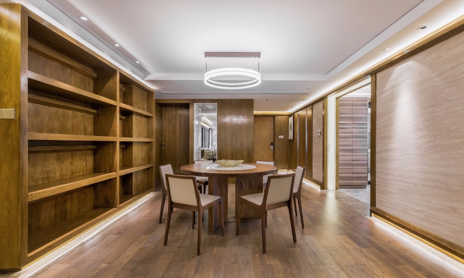 北歐原木風格家裝設計室內裝修效果圖-餐廳 北歐原木風格家裝設計室內裝修效果圖-餐廳