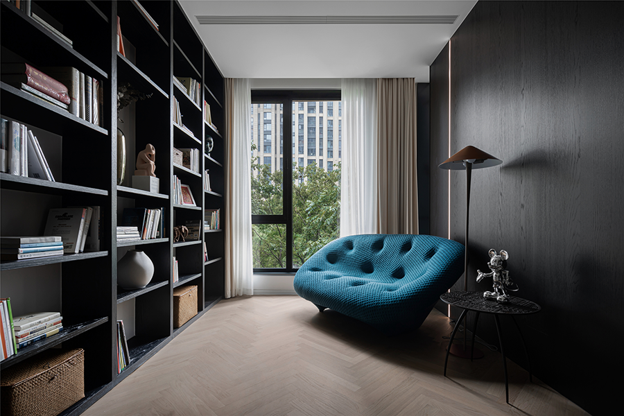 現(xiàn)代極簡(jiǎn)風(fēng)格室內(nèi)家裝案例效果圖-書房 現(xiàn)代極簡(jiǎn)風(fēng)格室內(nèi)家裝案例效果圖-書房