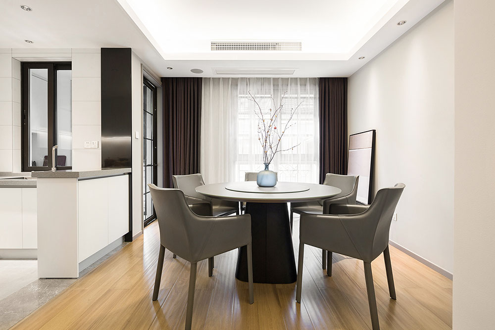 佛山裝修公司新中式風格室內(nèi)裝修效果圖-餐廳 佛山裝修公司新中式風格室內(nèi)裝修效果圖-餐廳