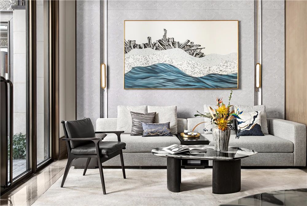 新中式風格室內(nèi)設計家裝案例-客廳茶幾沙發(fā) 新中式風格室內(nèi)設計家裝案例-客廳茶幾沙發(fā)