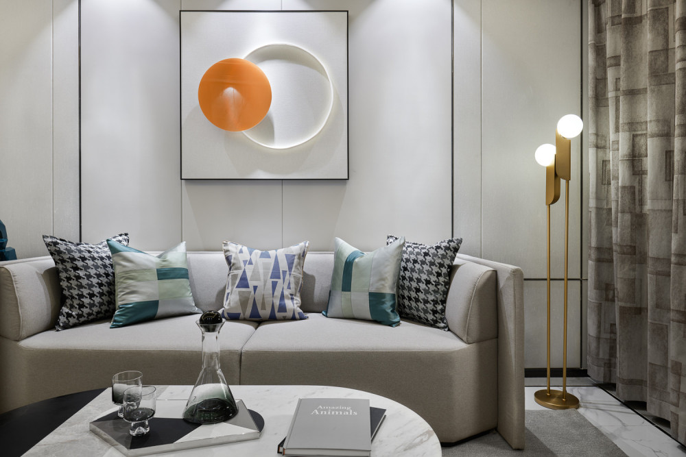 現(xiàn)代輕奢風(fēng)格室內(nèi)家裝案例效果圖-客廳沙發(fā) 現(xiàn)代輕奢風(fēng)格室內(nèi)家裝案例效果圖-客廳沙發(fā)