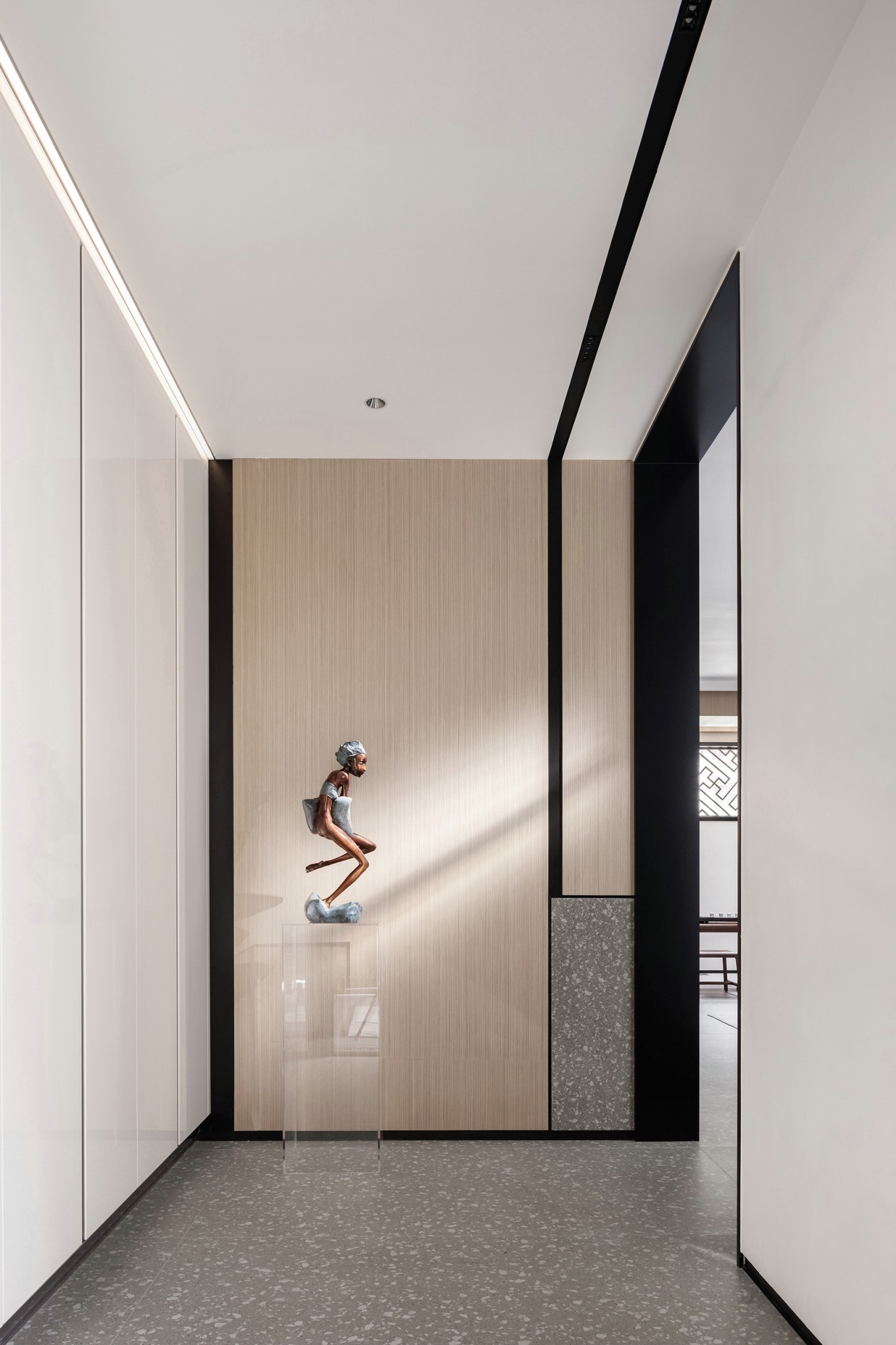 現代簡約風格室內設計家裝案例-玄關 現代簡約風格室內設計家裝案例-玄關