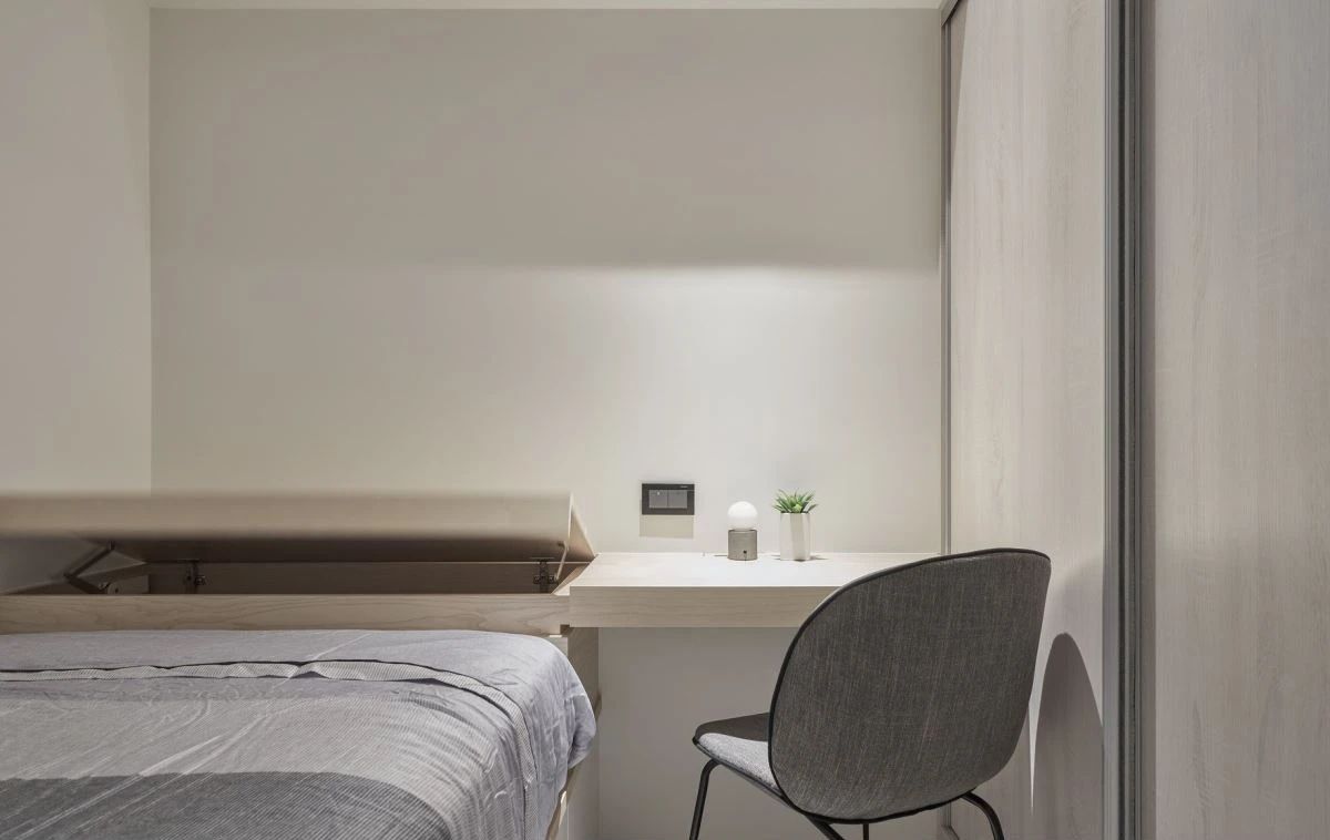 裝修案例現代極簡風格室內裝修效果圖-客臥 裝修案例現代極簡風格室內裝修效果圖-客臥