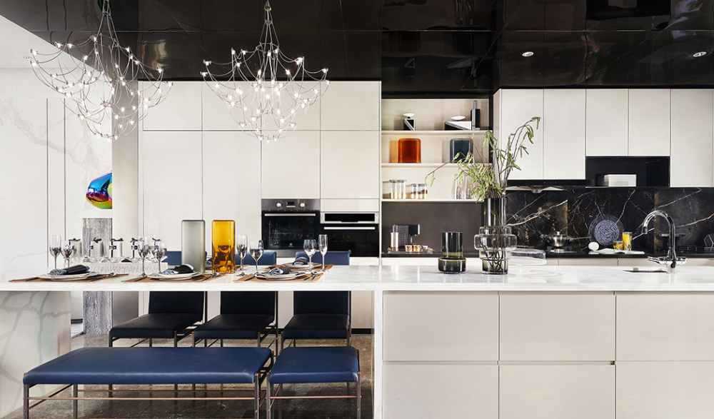 摩登前衛風格別墅家裝案例效果圖-廚房 摩登前衛風格別墅家裝案例效果圖-廚房