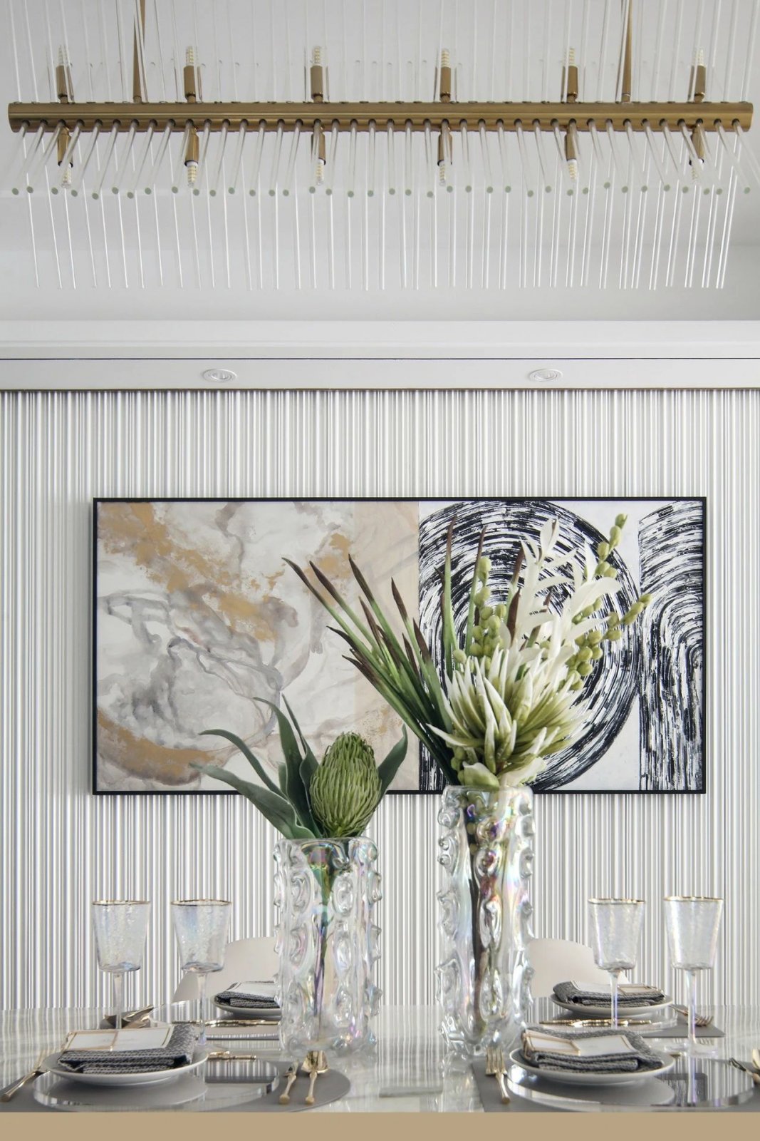 現代簡約風格室內設計家裝案例-餐廳餐桌 現代簡約風格室內設計家裝案例-餐廳餐桌