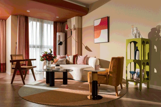 裝修案例混搭風(fēng)格室內(nèi)裝修效果圖-客廳 裝修案例混搭風(fēng)格室內(nèi)裝修效果圖-客廳