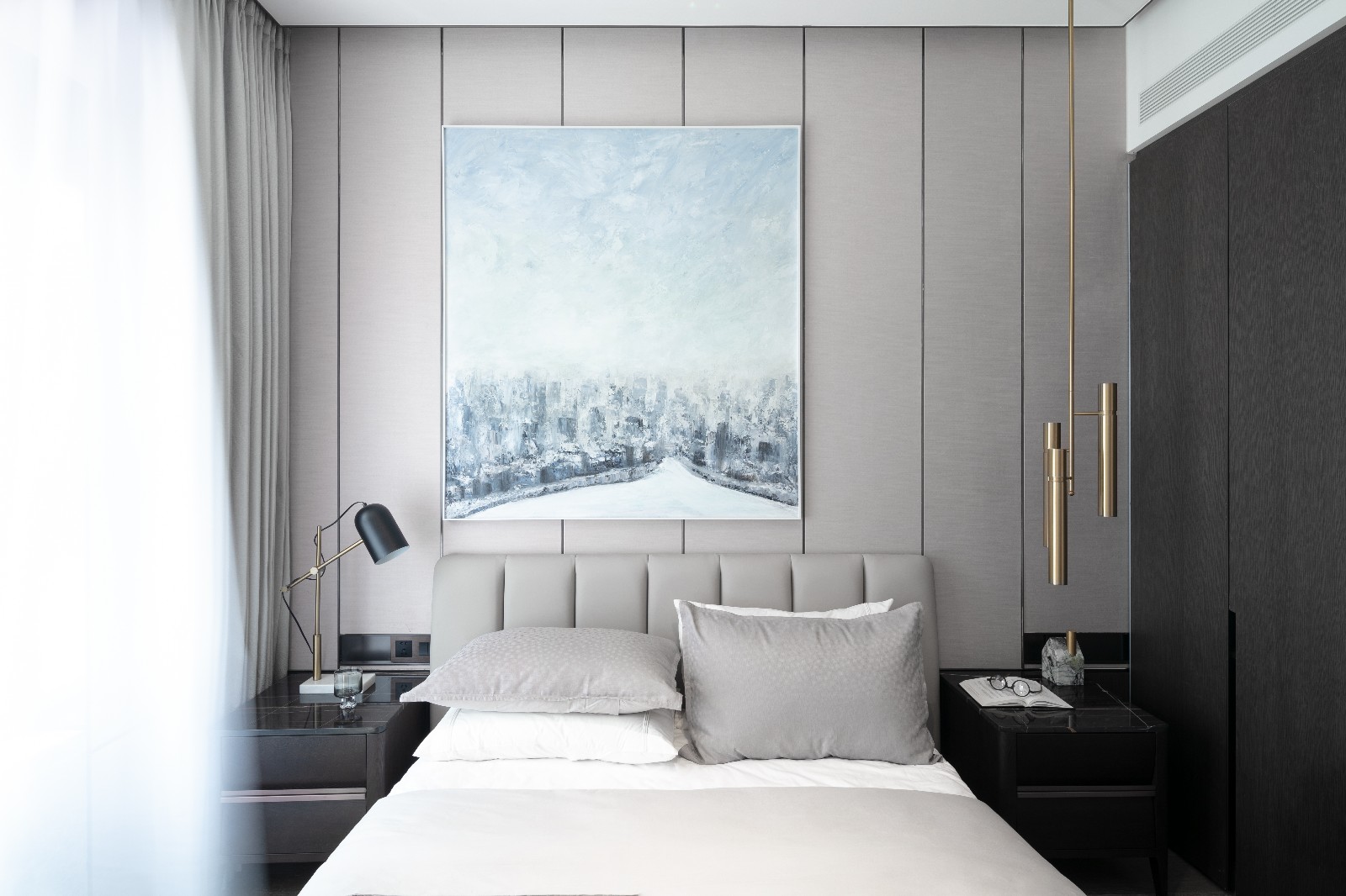 裝修公司輕奢風格室內(nèi)裝修效果圖-次臥 裝修公司輕奢風格室內(nèi)裝修效果圖-次臥