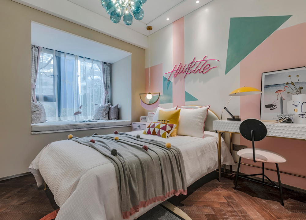 簡約輕奢風格室內(nèi)設計家裝案例-兒童房 簡約輕奢風格室內(nèi)設計家裝案例-兒童房