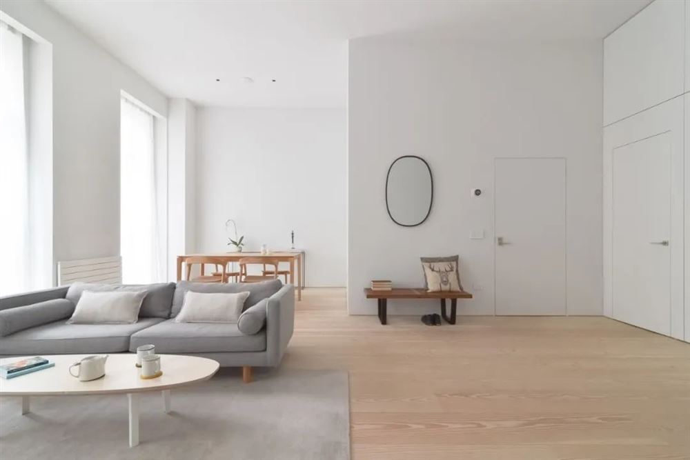 佛山市朝安金茂悅現代簡約風格三居室裝修案例