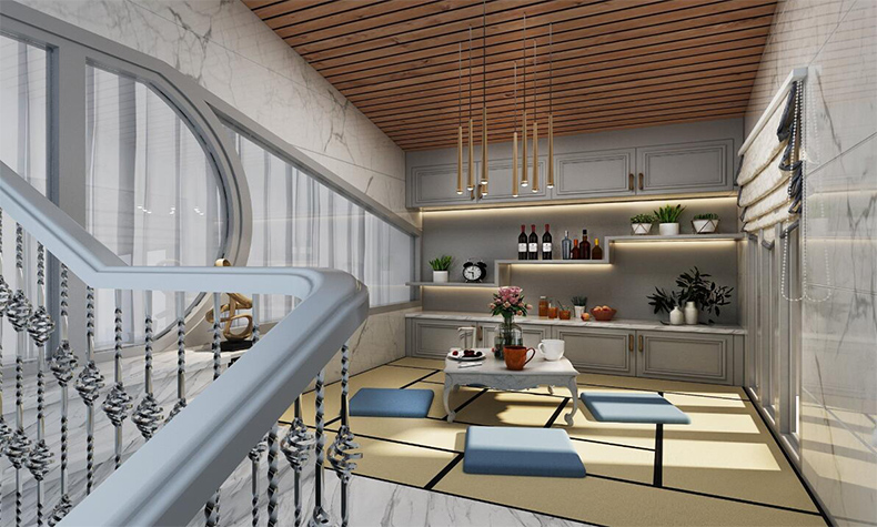 現(xiàn)代簡約風(fēng)格別墅裝修設(shè)計效果圖-碧桂園別墅380平米-別墅茶室裝修設(shè)計 現(xiàn)代簡約風(fēng)格別墅裝修設(shè)計效果圖-碧桂園別墅380平米-別墅茶室裝修設(shè)計