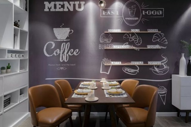 裝修案例北歐風格室內裝修效果圖-餐廳 裝修案例北歐風格室內裝修效果圖-餐廳