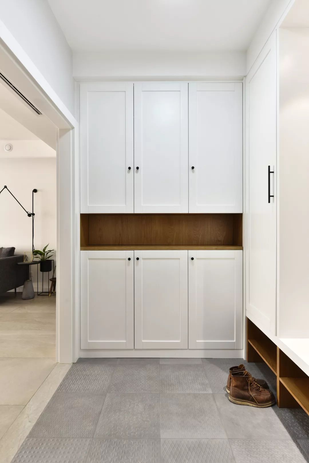 北歐原木風格室內設計家裝案例-玄關 北歐原木風格室內設計家裝案例-玄關