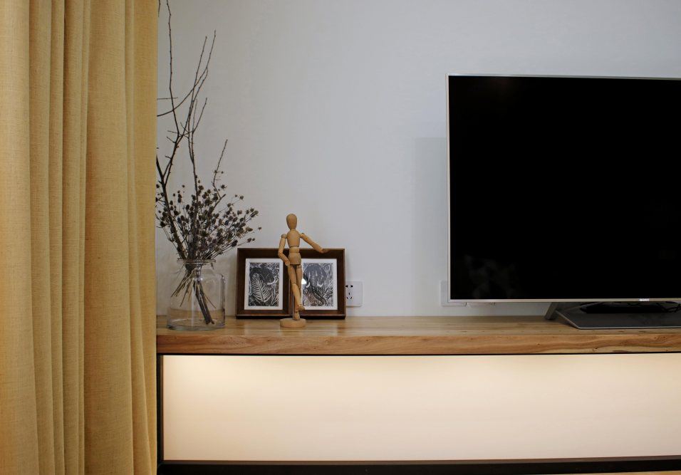 佛山市高明鈞明城輕奢風格三居室裝修案例