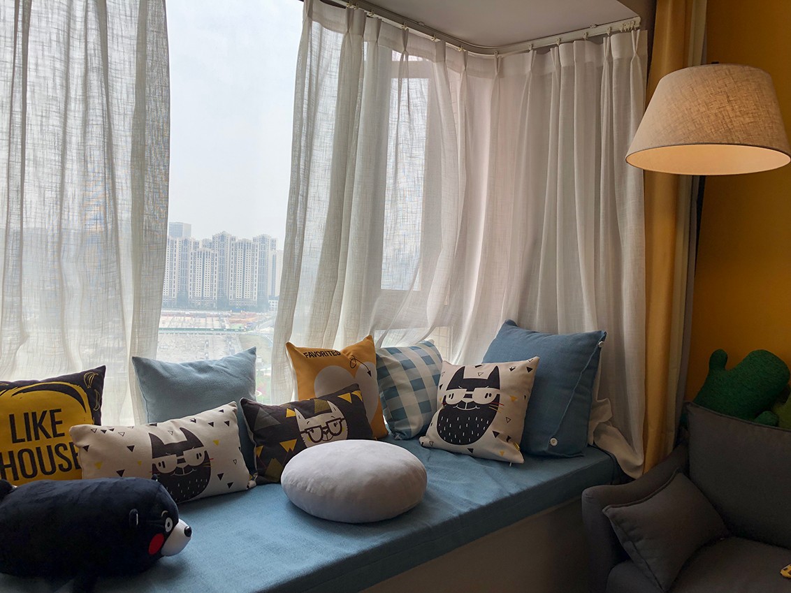 裝修案例北歐風格室內裝修效果圖-飄窗 裝修案例北歐風格室內裝修效果圖-飄窗