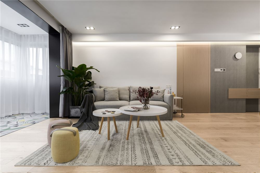 佛山市海倫堡玖悅瀾灣北歐風格四居室裝修案例