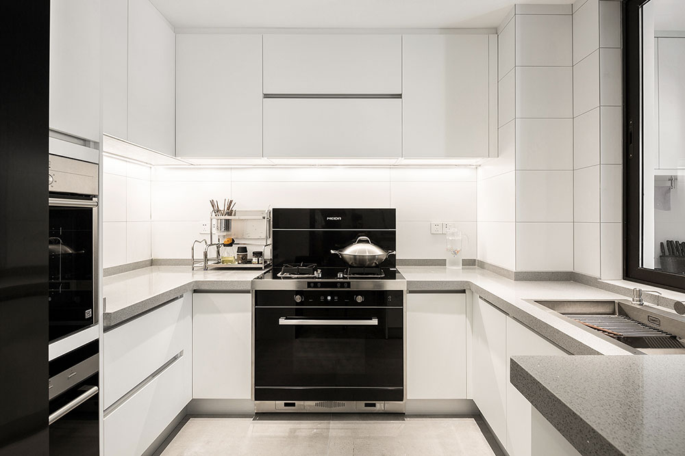 佛山裝修公司新中式風格室內(nèi)裝修效果圖-廚房 佛山裝修公司新中式風格室內(nèi)裝修效果圖-廚房