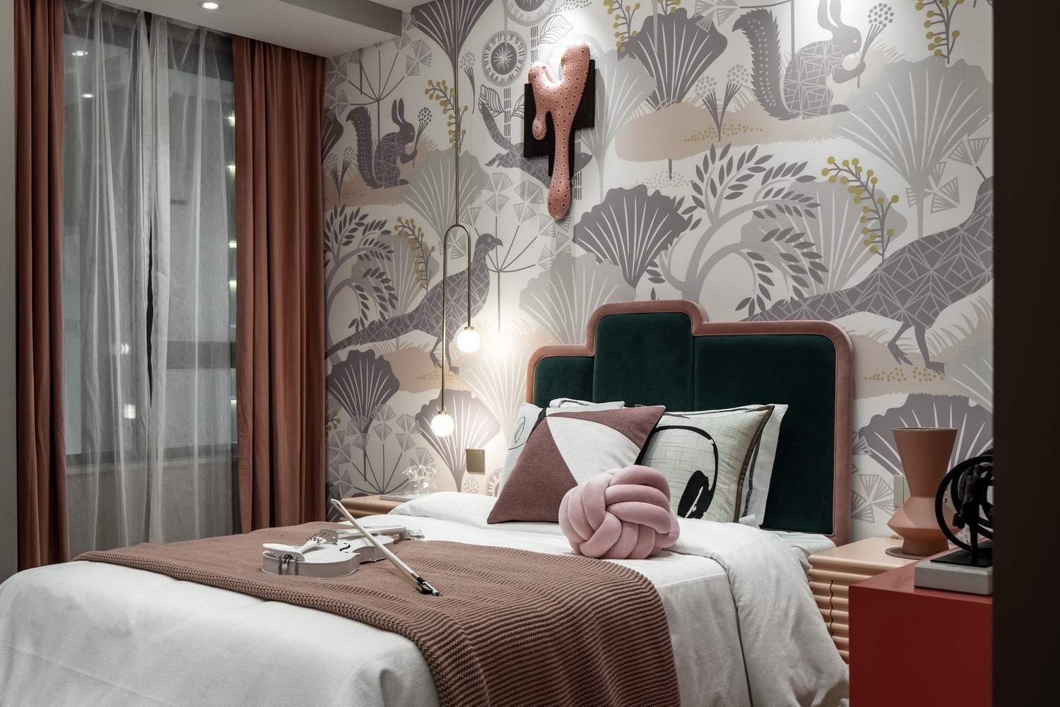 現代新中式風格室內設計家裝案例-兒童房 現代新中式風格室內設計家裝案例-兒童房