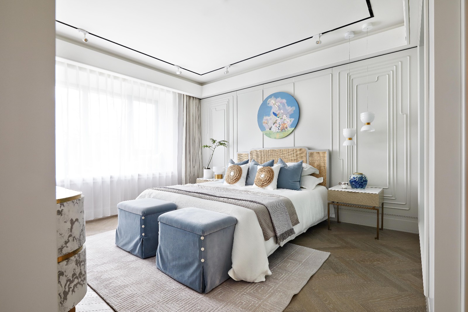 法式風格家裝設(shè)計室內(nèi)裝修效果圖-臥室 法式風格家裝設(shè)計室內(nèi)裝修效果圖-臥室