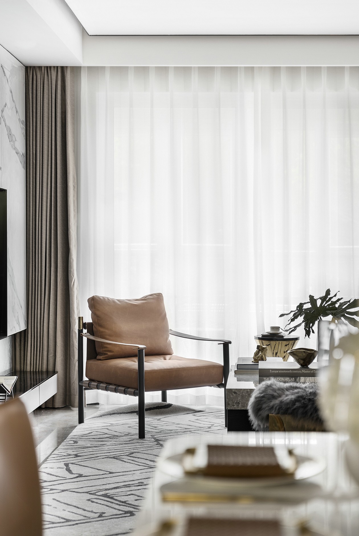 現(xiàn)代簡約風(fēng)格室內(nèi)家裝案例效果圖-茶幾 現(xiàn)代簡約風(fēng)格室內(nèi)家裝案例效果圖-茶幾