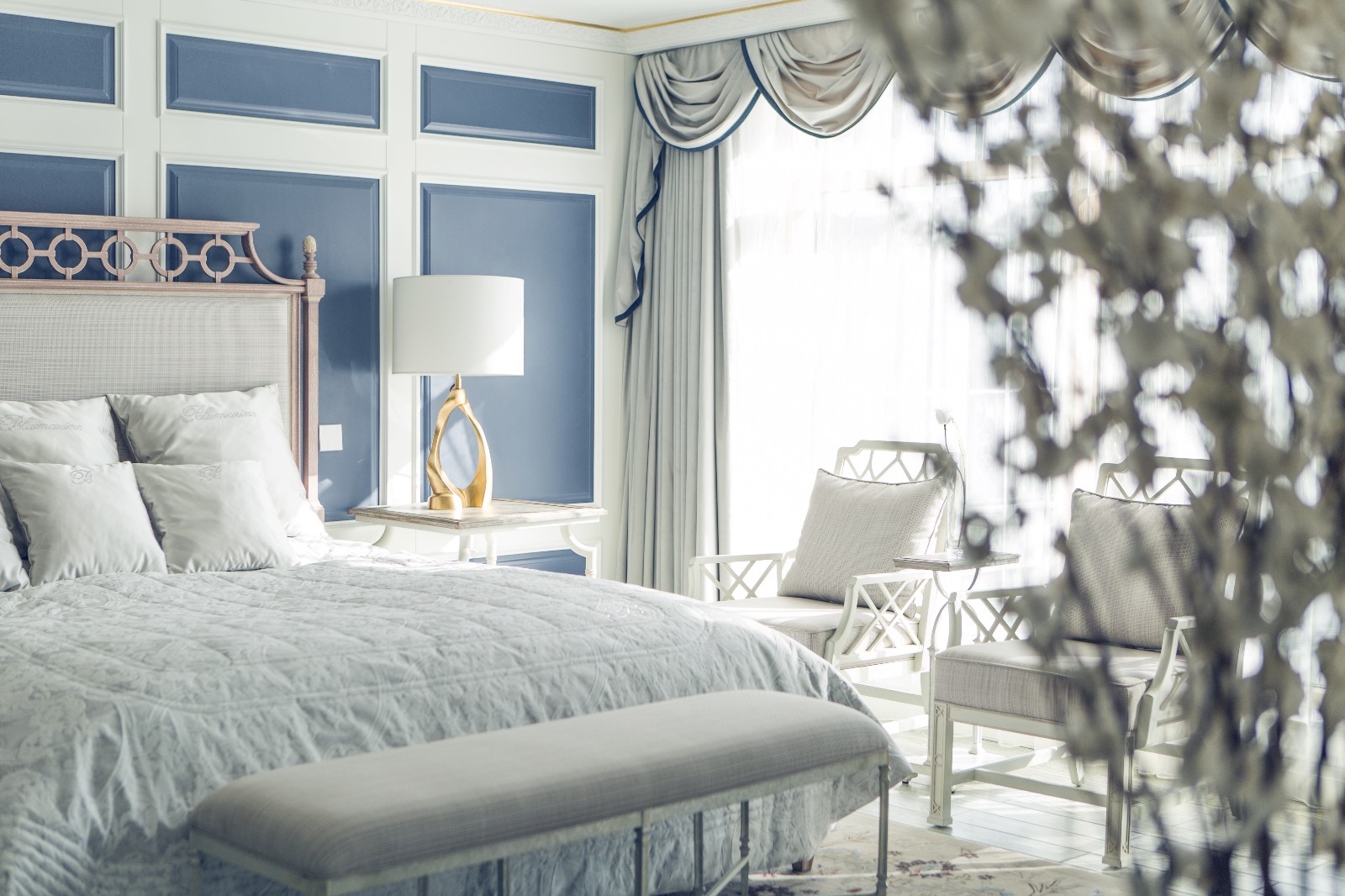 佛山裝修公司美式風(fēng)格室內(nèi)裝修效果圖-臥室 佛山裝修公司美式風(fēng)格室內(nèi)裝修效果圖-臥室