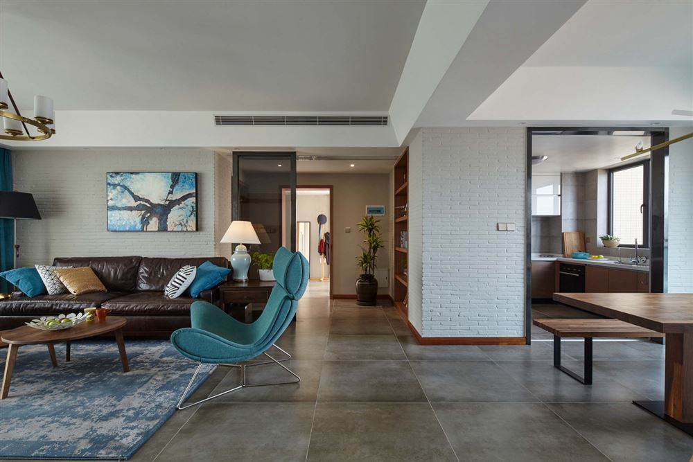 佛山市綠地熙江廣場其他三居室裝修案例