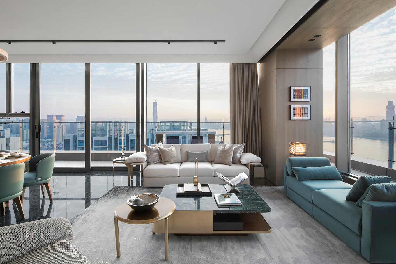 現代簡約風格室內家裝案例效果圖-客廳 現代簡約風格室內家裝案例效果圖-客廳