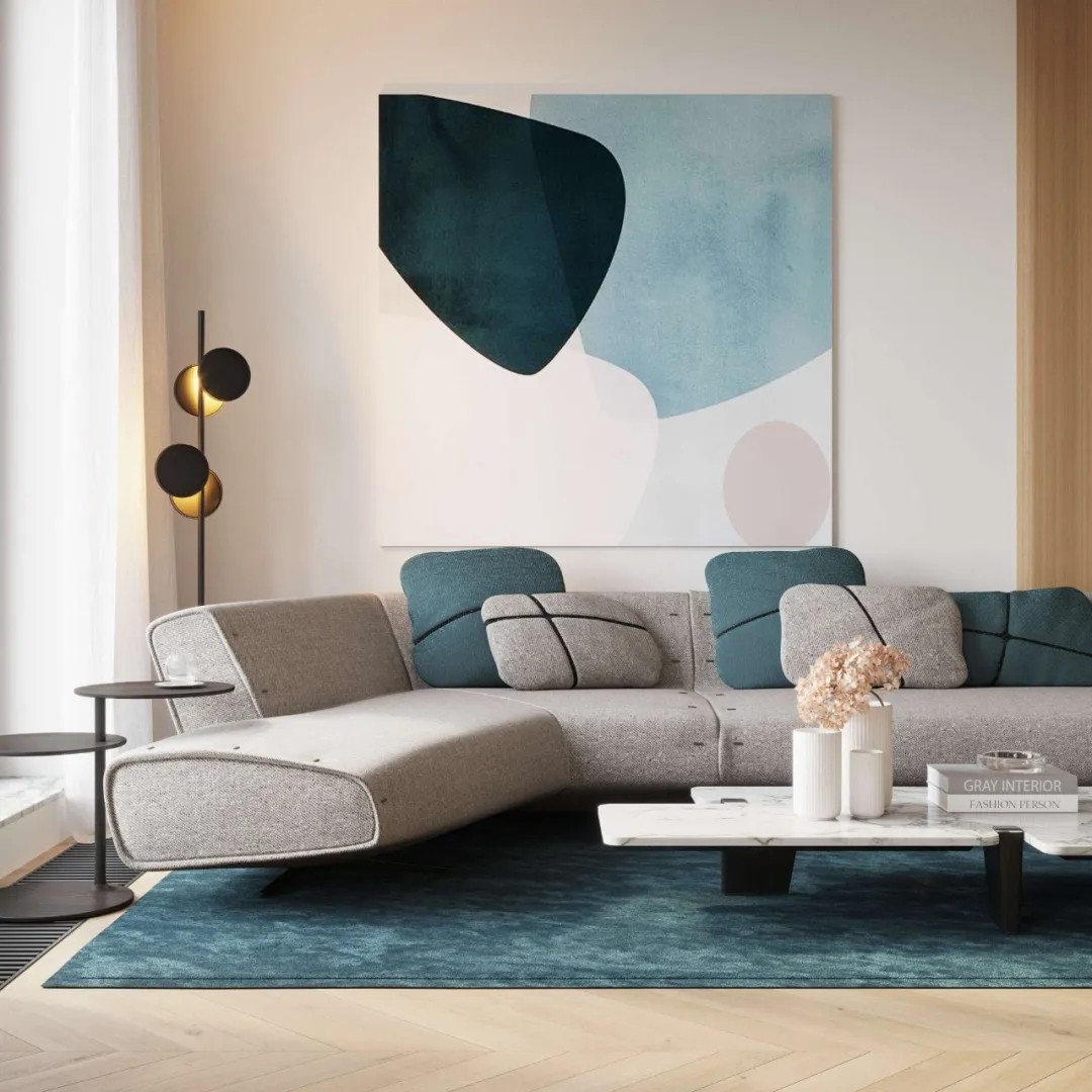 現(xiàn)代簡約風格家裝設計室內裝修效果圖-客廳 現(xiàn)代簡約風格家裝設計室內裝修效果圖-客廳