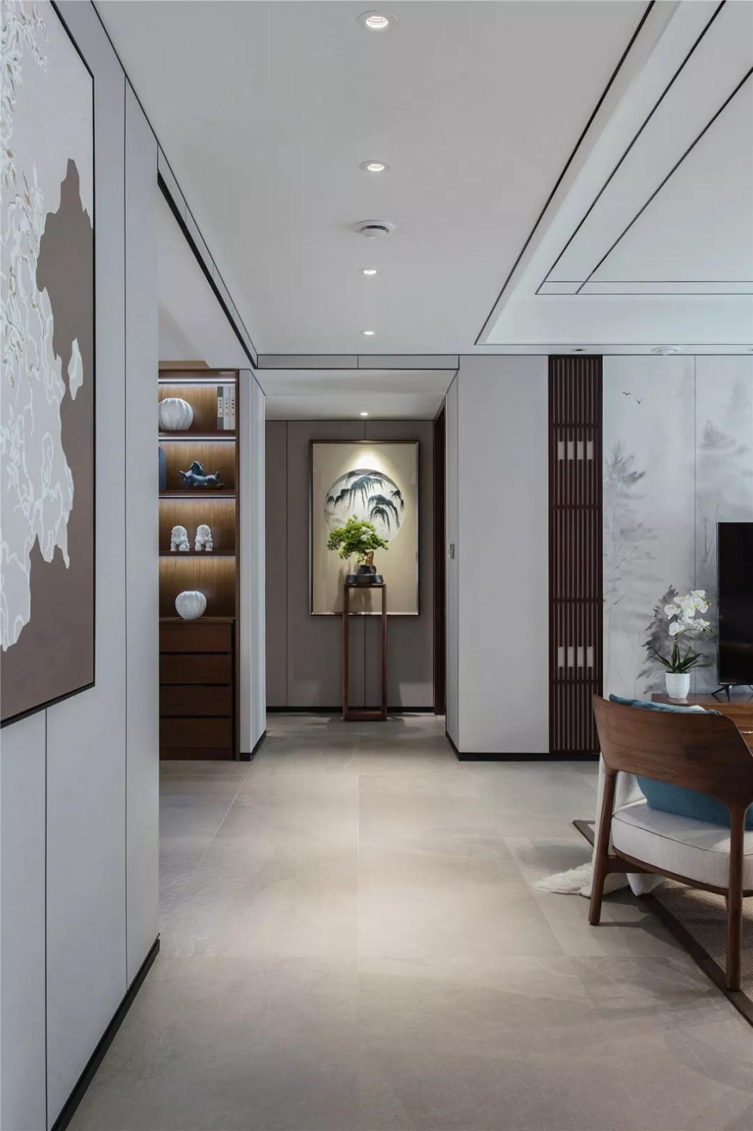 新中式室內裝修-走廊 新中式室內裝修-走廊