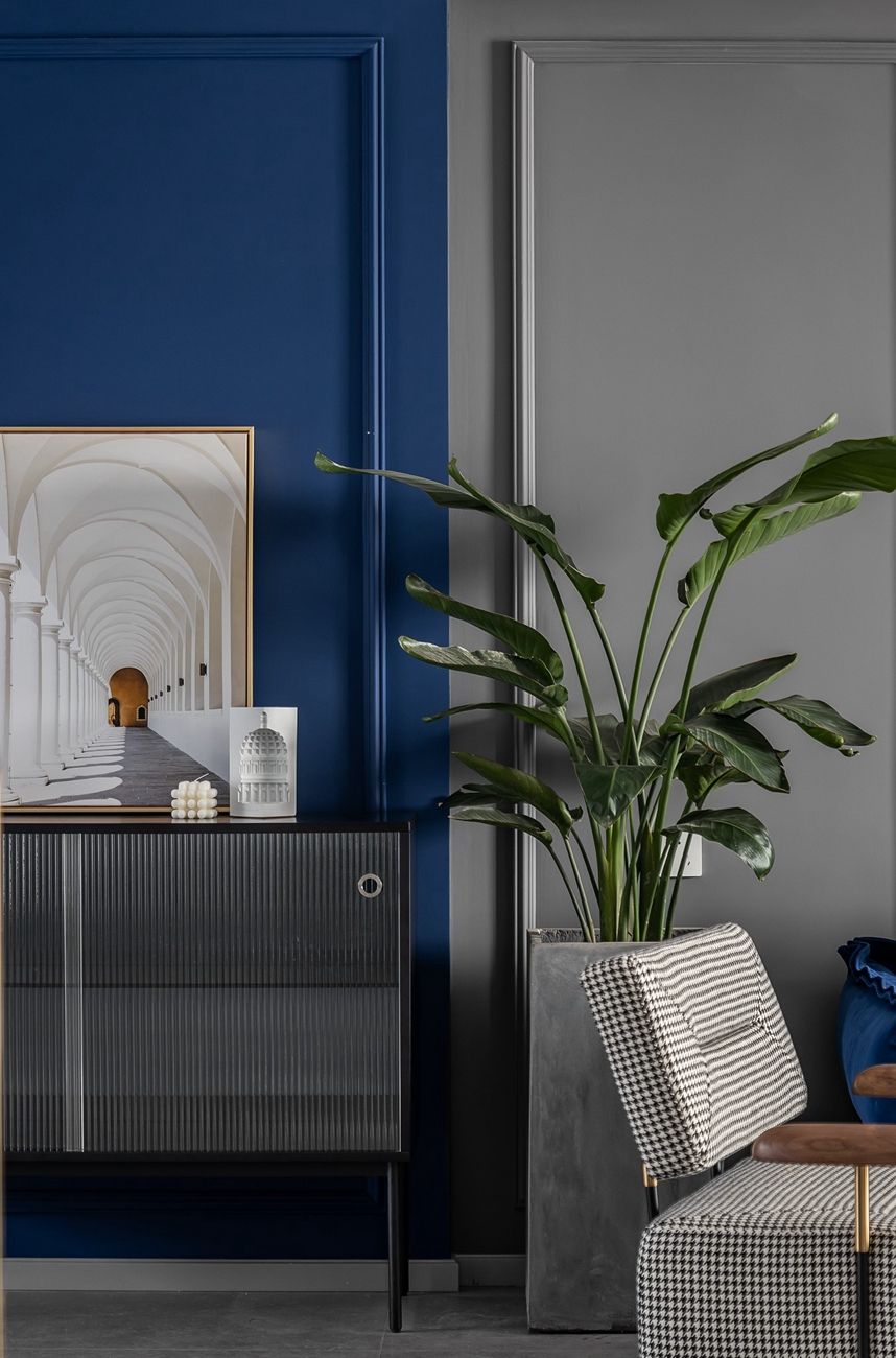 多元混搭輕奢風格室內家裝案例效果圖-裝飾柜子 多元混搭輕奢風格室內家裝案例效果圖-裝飾柜子