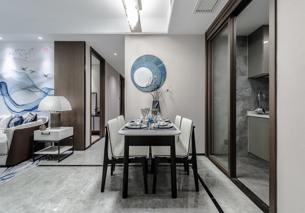 新中式風格室內設計家裝案例-餐廳 新中式風格室內設計家裝案例-餐廳