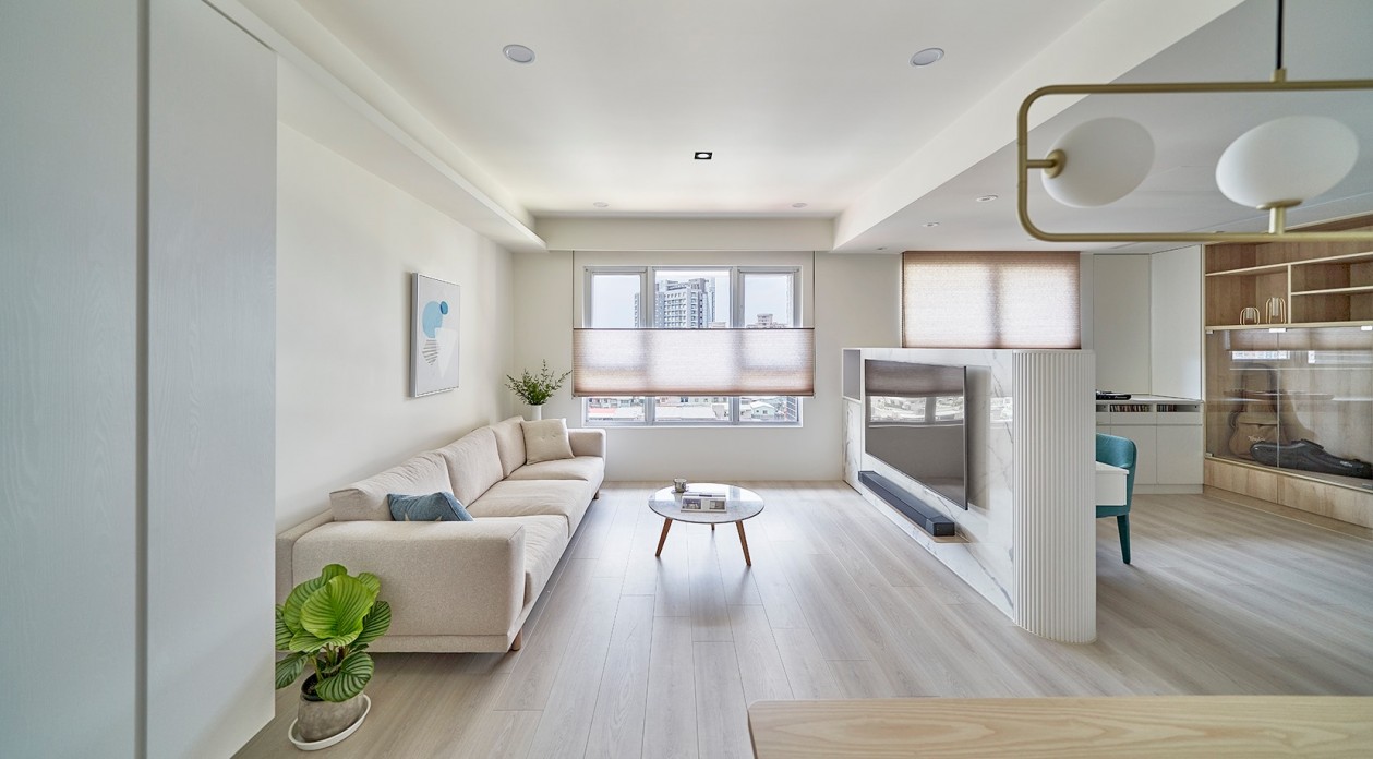 現代簡約風格室內設計家裝案例-客廳 現代簡約風格室內設計家裝案例-客廳