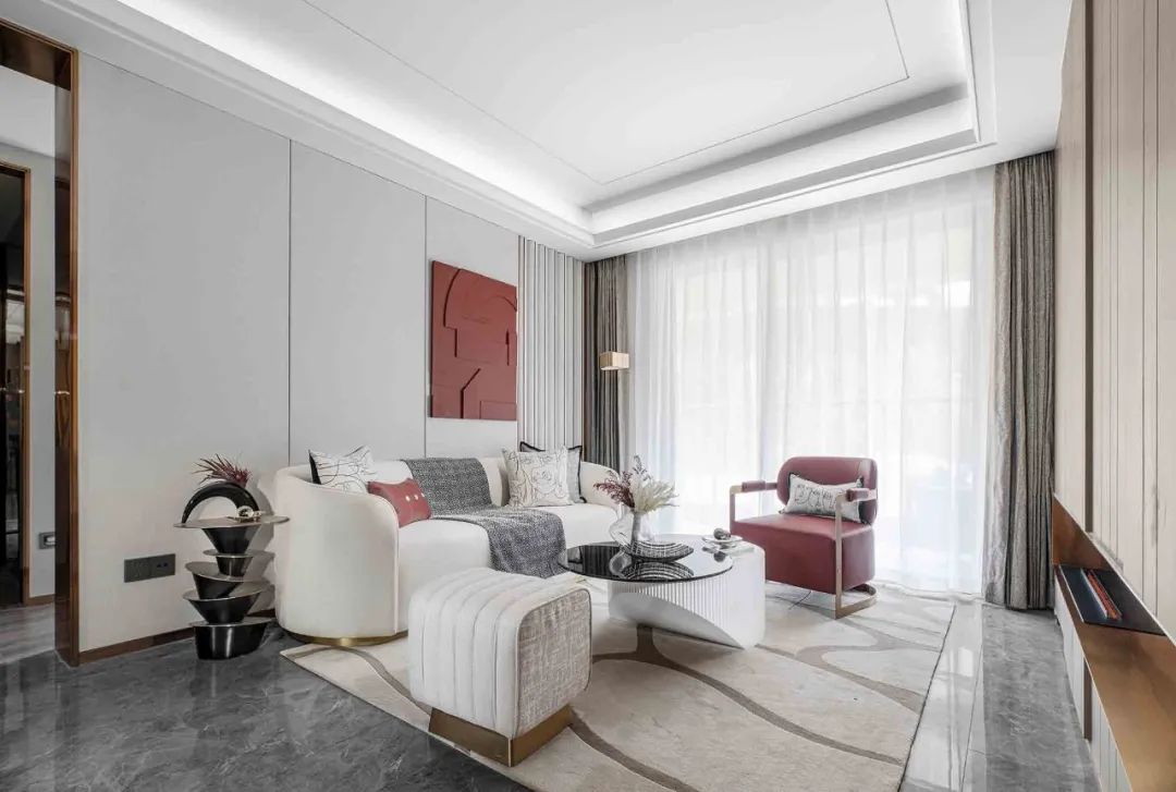 現代簡約風格室內設計家裝案例-客廳 現代簡約風格室內設計家裝案例-客廳