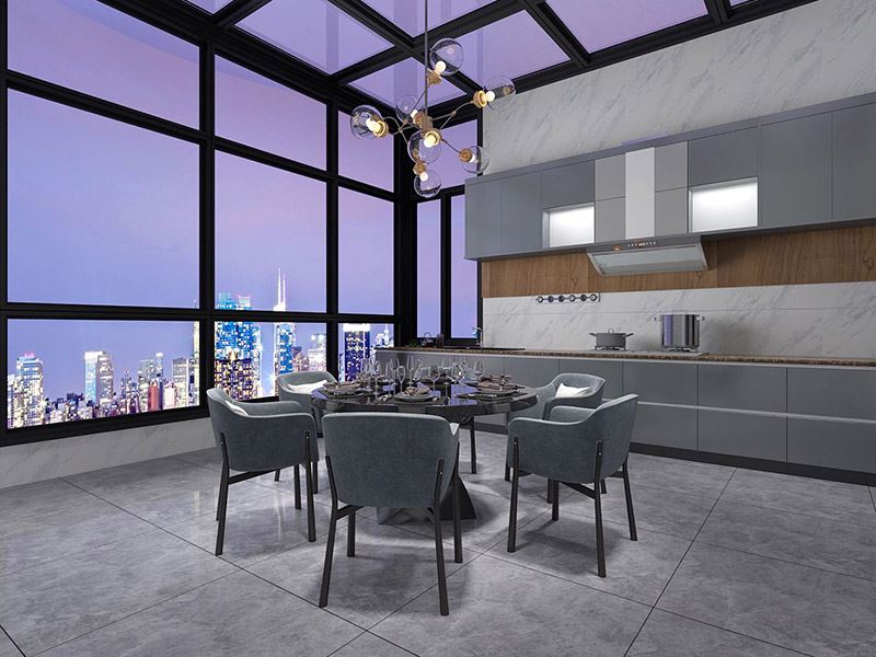 臺(tái)州市北山菜場(chǎng)邊輕奢風(fēng)格平層裝修案例