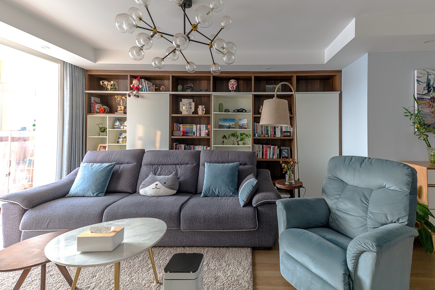 裝修案例現代簡約風格室內裝修效果圖-客廳 裝修案例現代簡約風格室內裝修效果圖-客廳