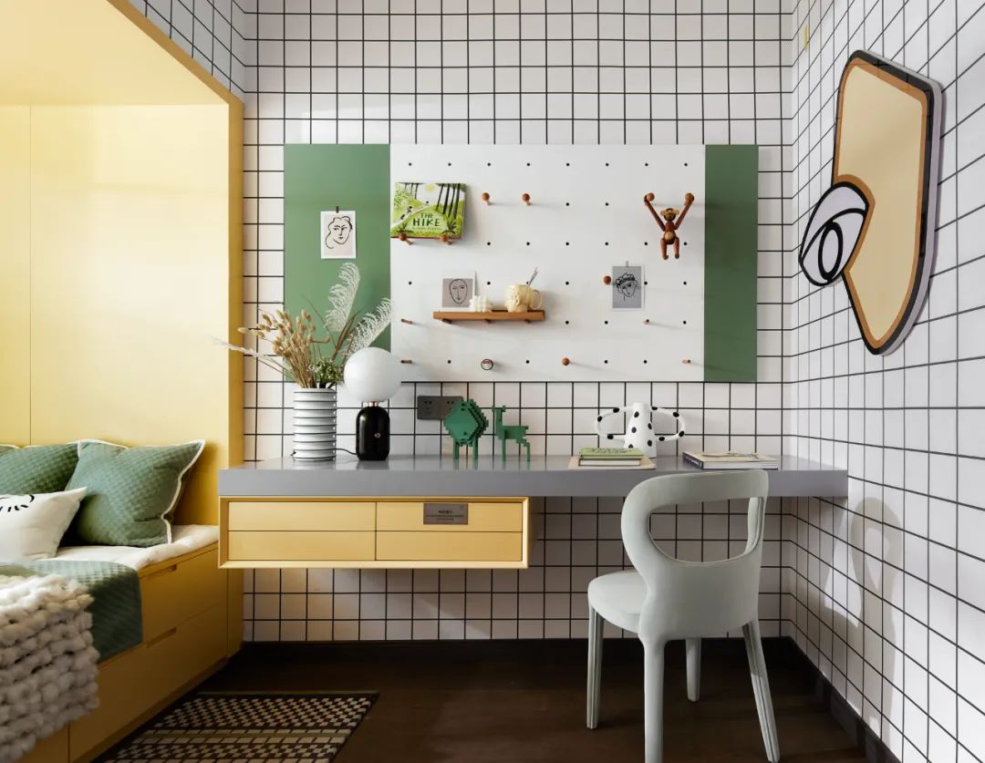 現代輕奢風格室內設計家裝案例-兒童房 現代輕奢風格室內設計家裝案例-兒童房