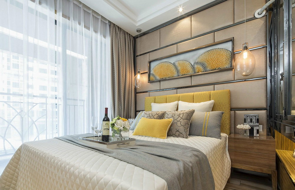 現(xiàn)代簡約風(fēng)格室內(nèi)裝修效果圖-同濟(jì)廣場二居90平米-室內(nèi)臥室裝修設(shè)計 現(xiàn)代簡約風(fēng)格室內(nèi)裝修效果圖-同濟(jì)廣場二居90平米-室內(nèi)臥室裝修設(shè)計