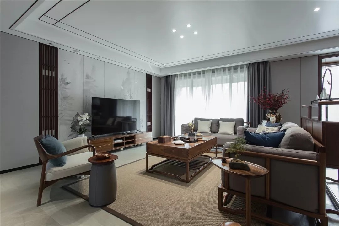 新中式室內裝修-客廳 新中式室內裝修-客廳