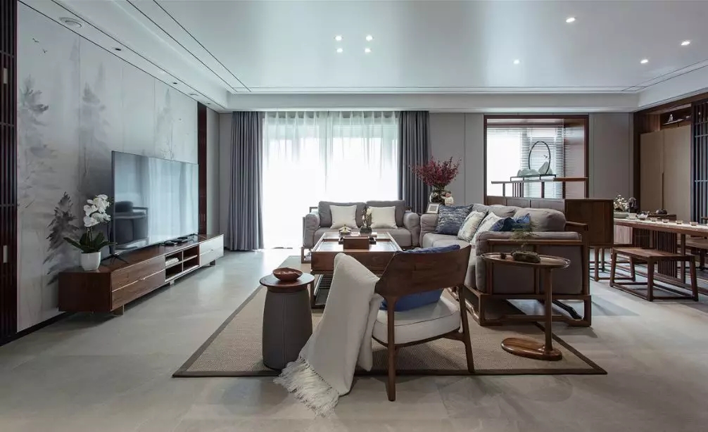 新中式室內裝修-客廳 新中式室內裝修-客廳