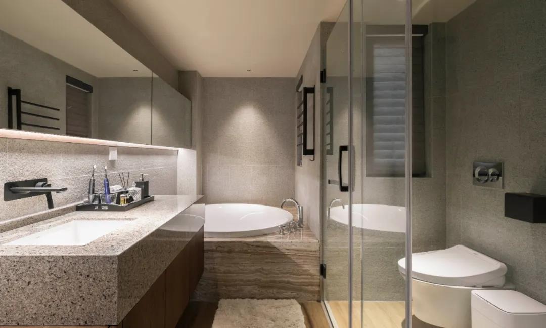 現代北歐風格室內家裝案例效果圖-衛生間 現代北歐風格室內家裝案例效果圖-衛生間