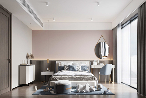 海口市昌茂翰林西苑現代簡約風格別墅裝修案例